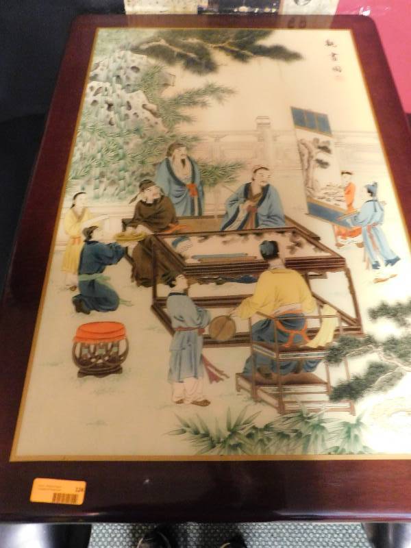 TABLE 42 X 30, DECORATIVE TOP