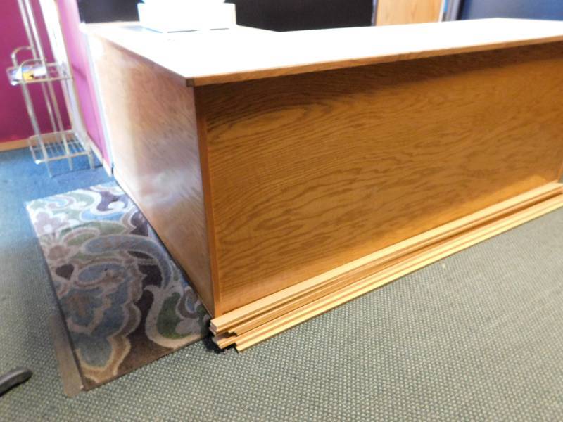 L SHAPED BASE CABINET