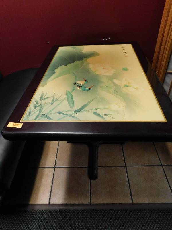 TABLE 42 X 30, DECORATIVE TOP
