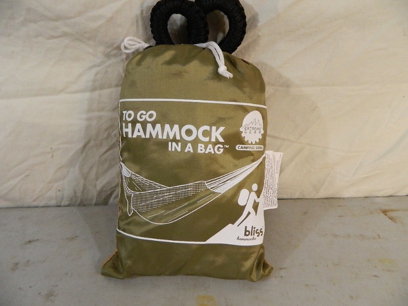 lot 125 image: New Bliss Hammock in A Bag Camping Hammock