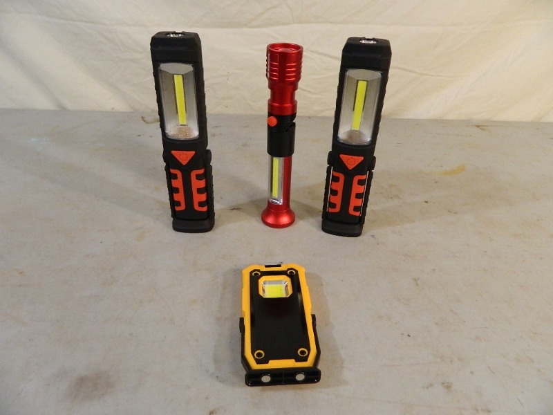 lot 139 image: 4 New LED Worklights