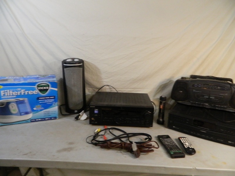 lot 170 image: Sony Control Center, Heater, and More