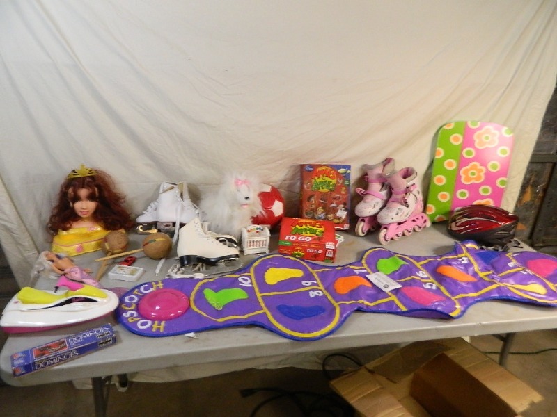 lot 183 image: Ice Skates, Toys, and More