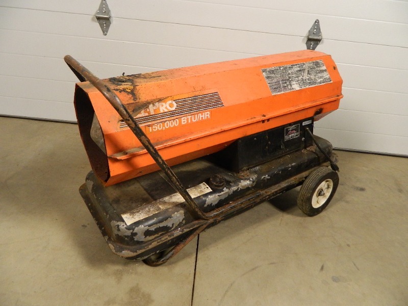 lot 10 image: Torpedo Heater