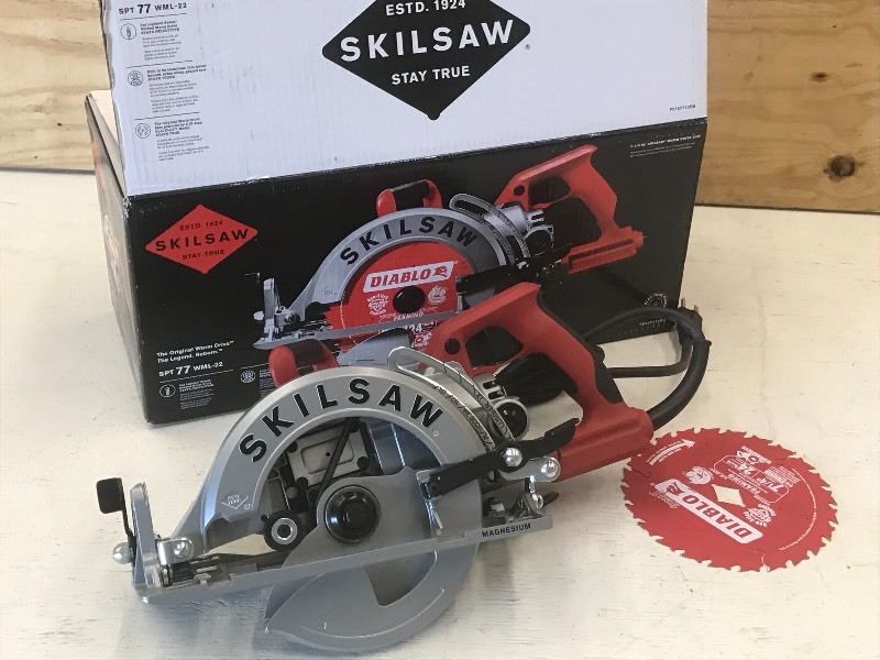 New Skilsaw Worm Drive Saw