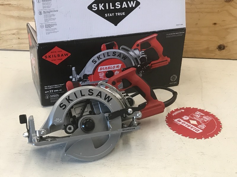 New Skilsaw Worm Drive Saw