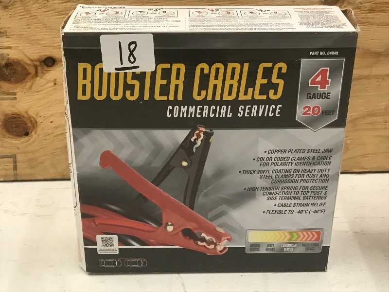 New Booster Cable Set