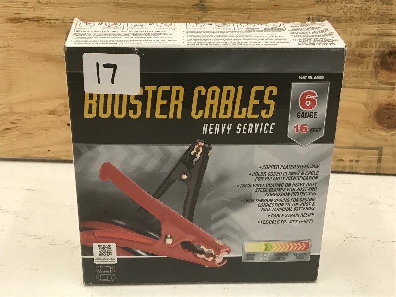 New Booster Cable Set