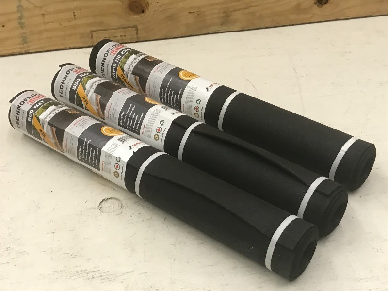 (3) BBQ Grill Floor Mats