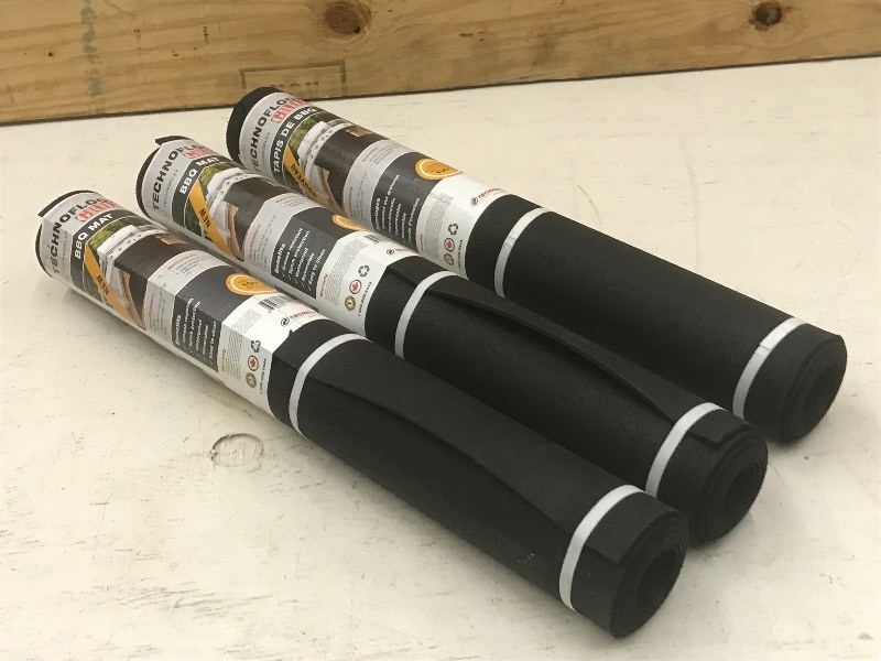 (3) BBQ Grill Floor Mats