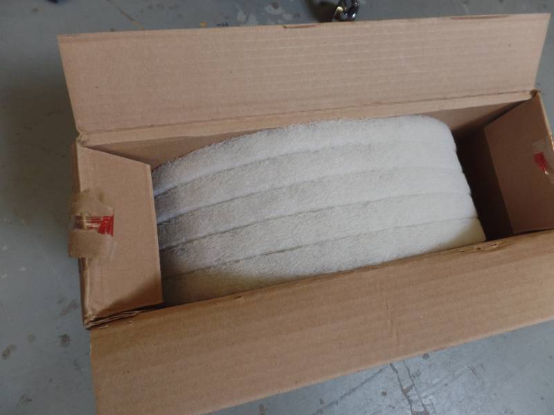 ROUND WHITE SUPER POLISH PADS