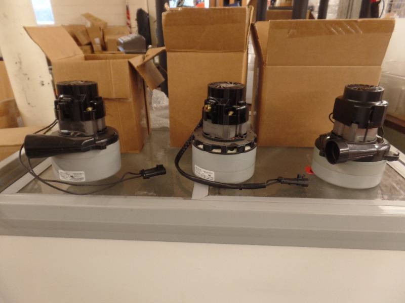 NEW VACUUM MOTORS