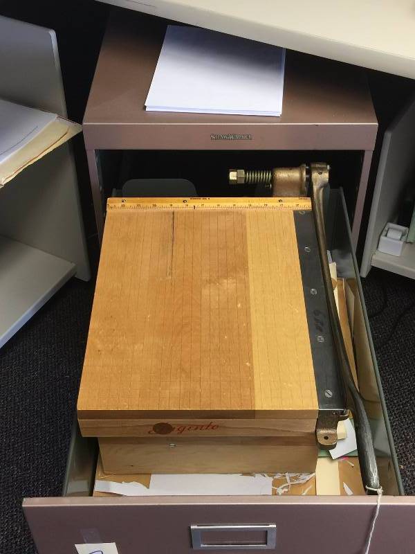 lot 73 image: Postage System & Paper Cutter