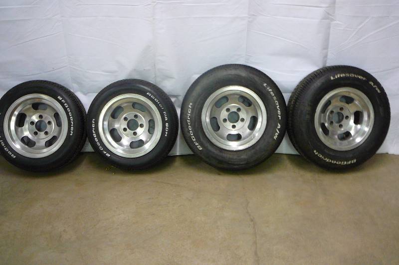 Lot of Wheels & Tires on Alum Mag Rims
