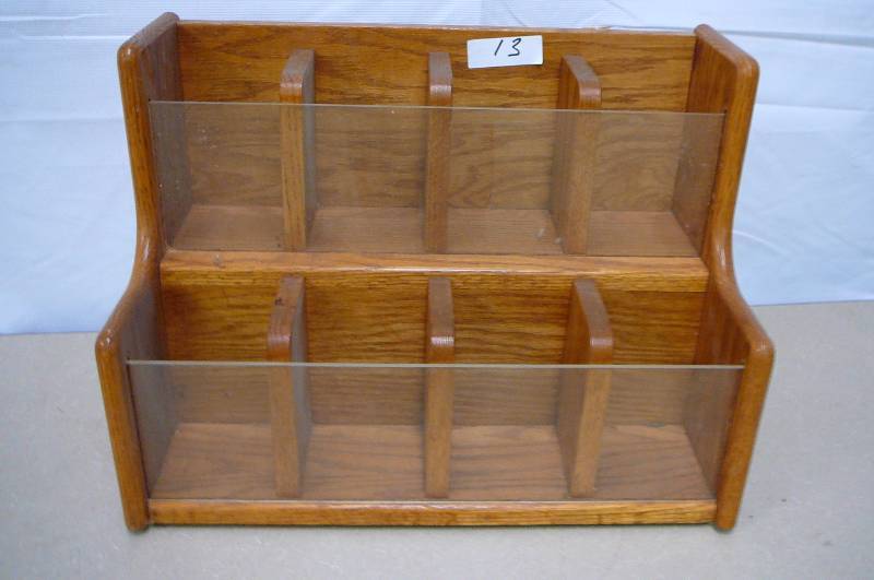 Oak Display Rack