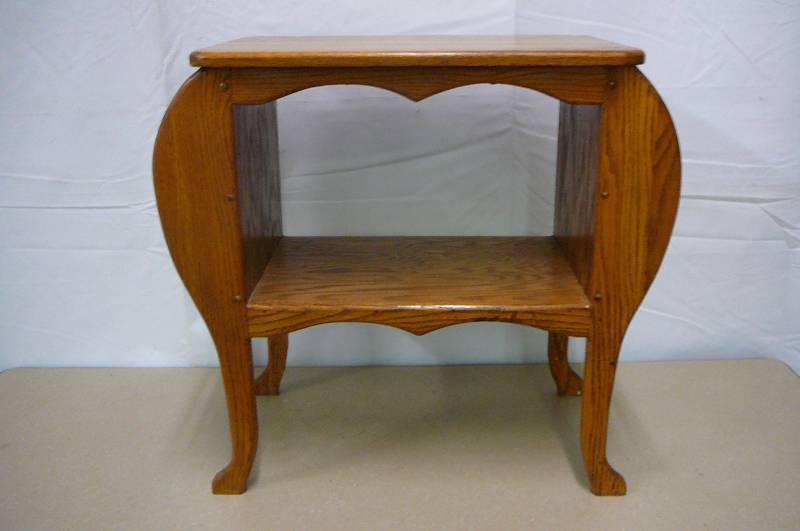 Oak End Table