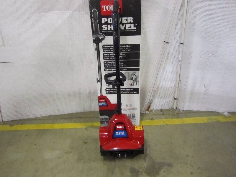 lot 10 image: Toro 12 in. Power Shovel Electric Snow Blower