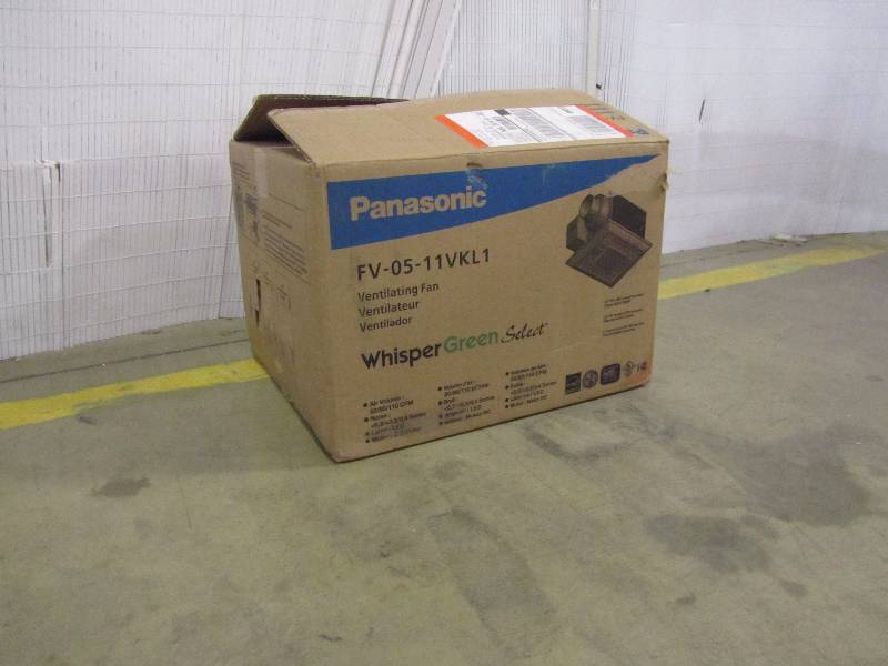 lot 44 image: Panasonic Whisper Green Select 5080110 CFM Ceiling Exhaust Bath Fan