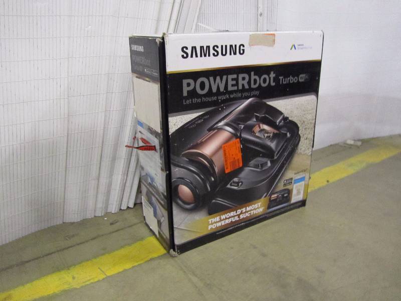 lot 46 image: Samsung POWERbot Turbo Robotic Vacuum Cleaner