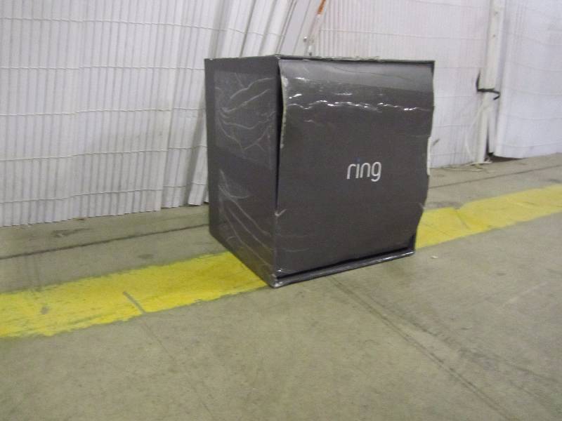 lot 63 image: Ring Spotlight Cam Wired Outdoor Rectangle Security Camera