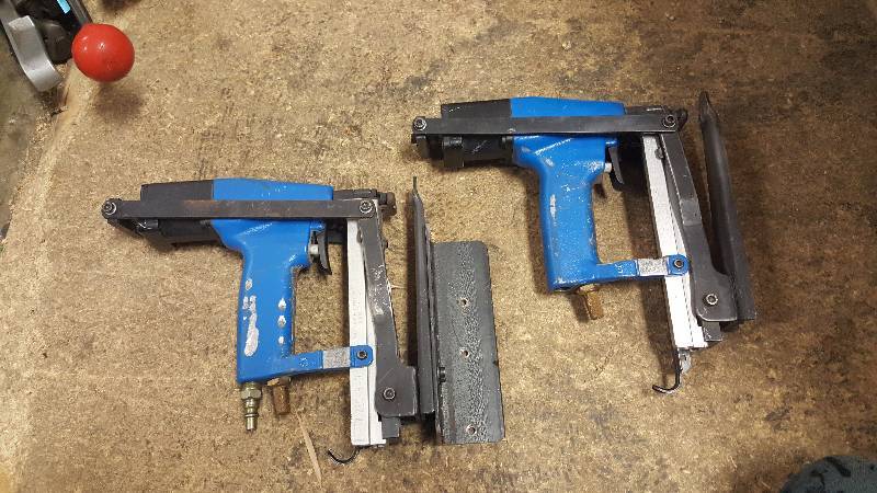 lot 50 image: total of 2 JOSEF KIHLBERG JK20T-779 STAPLER used in good wokring condition tool