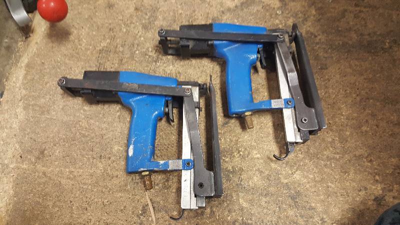 lot 52 image: total of 2 JOSEF KIHLBERG JK20T-779 STAPLER used in good wokring condition tool