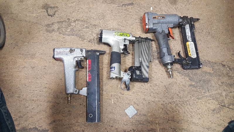 lot 79 image: paslode cadex senco for parts or not working repair total of 3 tool