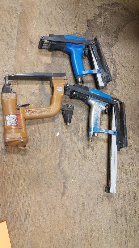 lot 98 image: Josef Kihlberg  and bostitch staper fastener tools broken not working for parts or repair