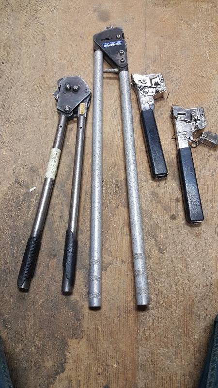 lot 99 image: signode sealers and staplers for parts or not working need repair tools