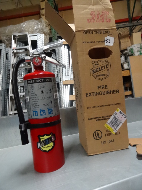 lot 82 image: Brand New Buckeye Fire Extinguisher