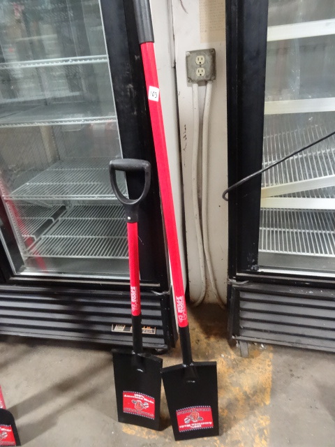 lot 103 image: Bully Tools Spade Shovels, New Qty 2