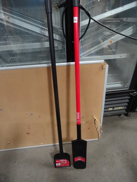 lot 106 image: Bully Tools Spade Shovel And Scraper