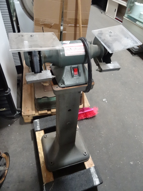 lot 127 image: Dayton Pedestal Grinder Model 28425Q  14 HP, 6