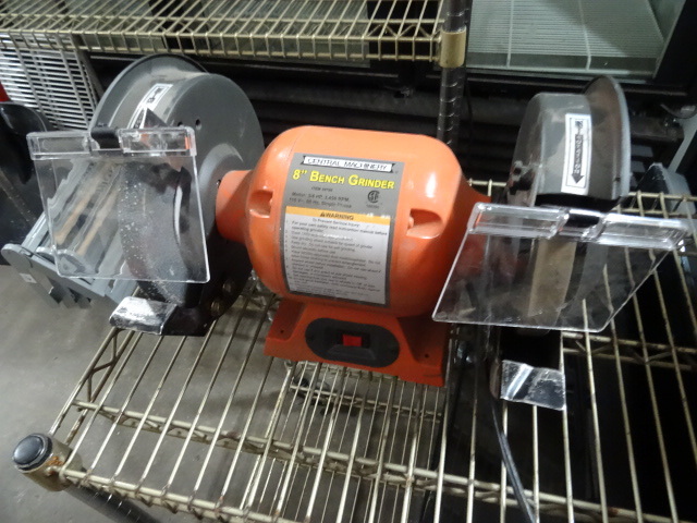 lot 128 image: Central Machinery 8 Bench Grinder