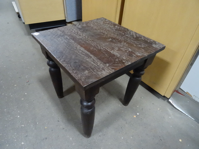 lot 162 image: Solid Wood End Table For Home Or Retail,