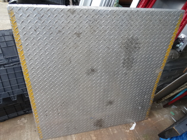 lot 15 image: 48 X 48 Aluminum Dock Plate