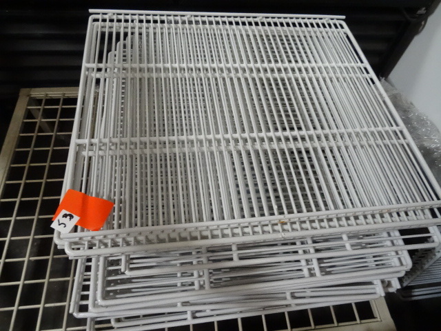lot 53 image: 19 Metal Shelves For Commercial Fridges & Freezers,
