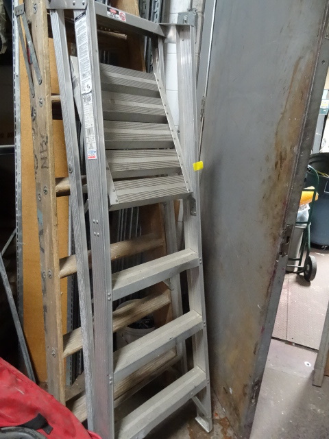 lot 56 image: Louisville Step Ladder Model AP1004 4