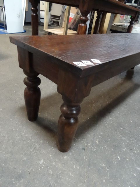 lot 167 image: Solid Wood Table For Home Or Retail,