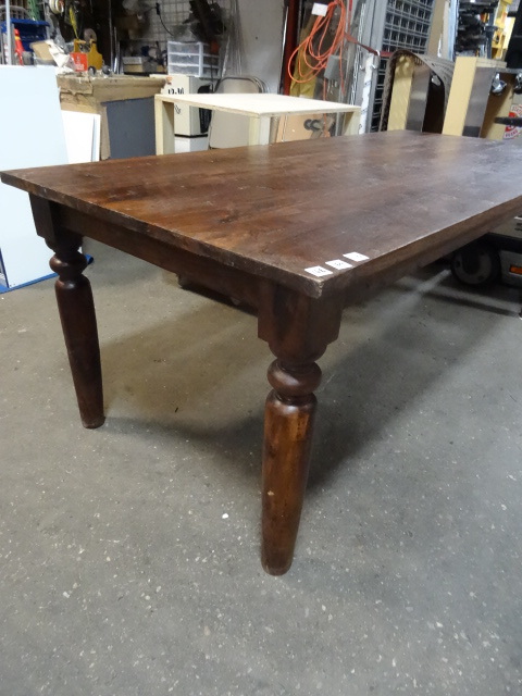 lot 169 image: Solid Wood Table For Home Kitchen