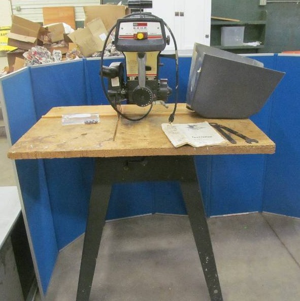 lot 116 image: Craftsman radial saw