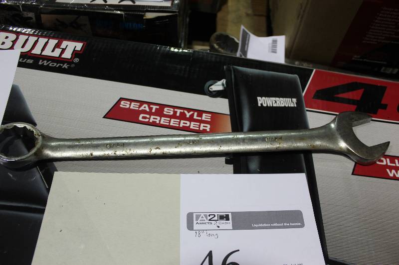 lot 46 image: 1-716in. Combination Wrench