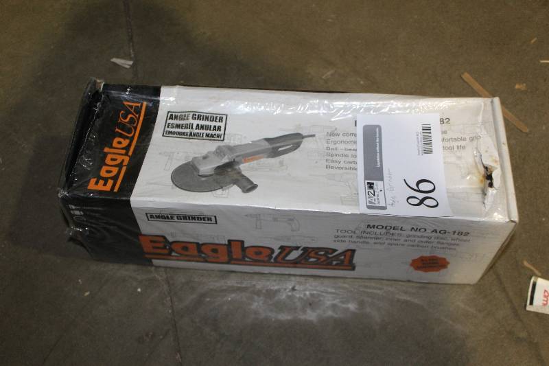 lot 86 image: Eagle 7in. Angle Grinder
