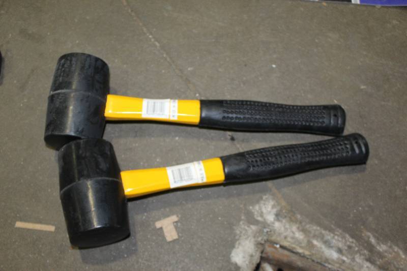 lot 150 image: Lot of (2) Rubber Mallets