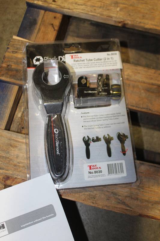 lot 162 image: T&E Tools Ratchet Tube Cutter