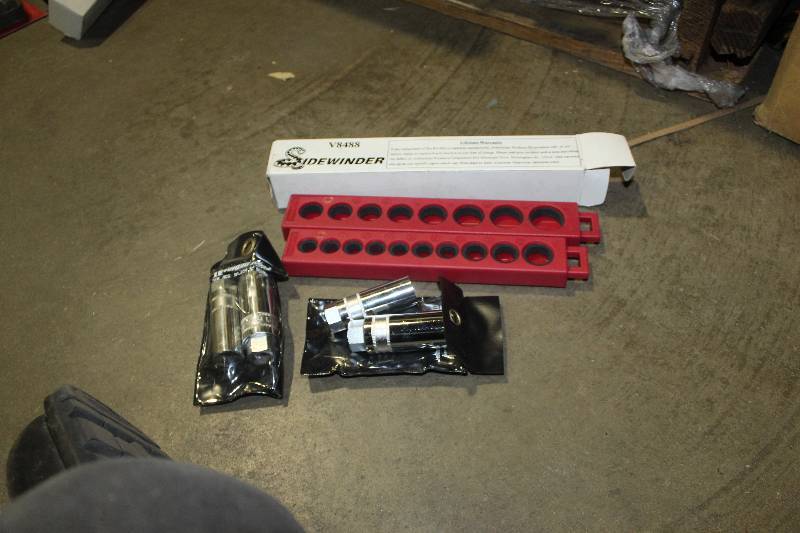 lot 181 image: Lot of (3) Hand Tools Includes Herbrand Tools 58in., 1316in. Sockets, Sidewinder