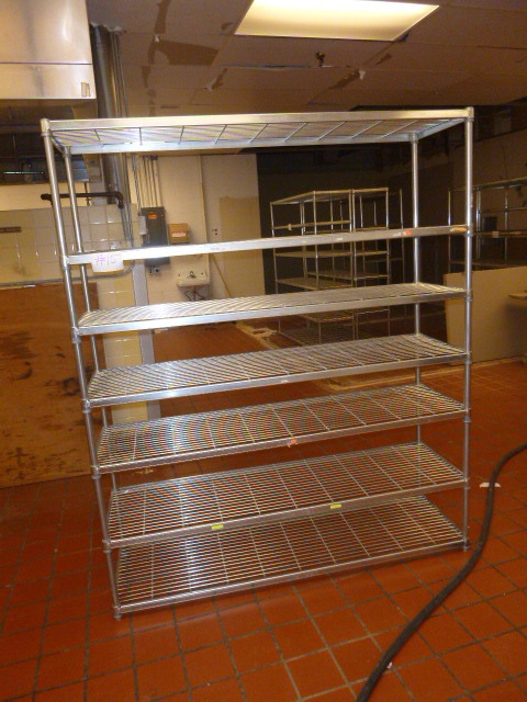 lot 15 image: NSF Shelving