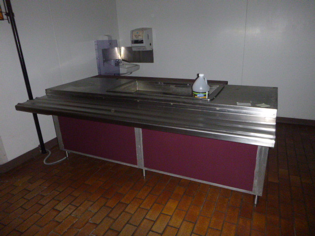 lot 24 image: Cold Table with Rails
