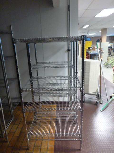 lot 27 image: NSF Shelving