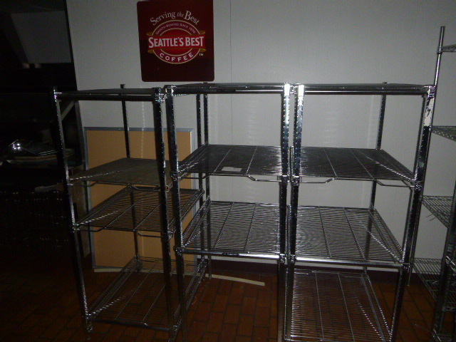 lot 28 image: NSF Shelving